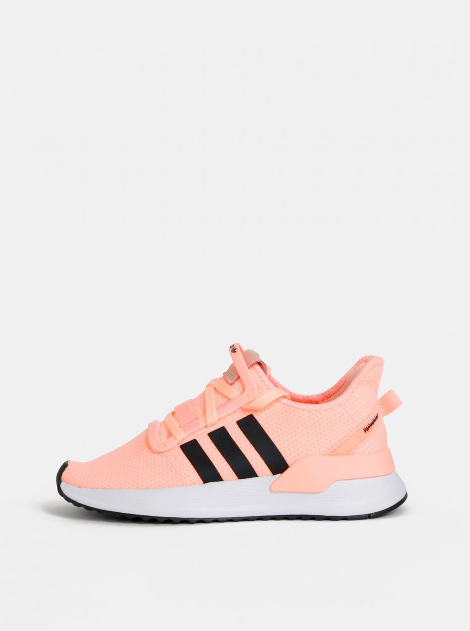 Neonovo oranžové dámske tenisky adidas Originals U_Path