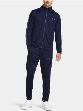 Tmavomodrá športová tepláková súprava Under Armour UA Knit Track Suit