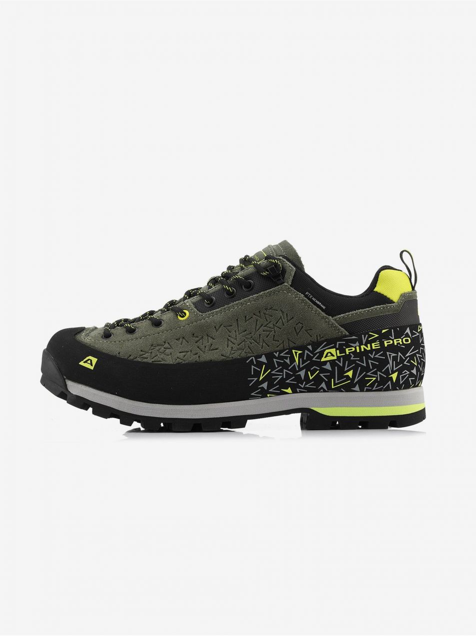 Outdoorová obuv s membránou ptx ALPINE PRE WASDE zelená