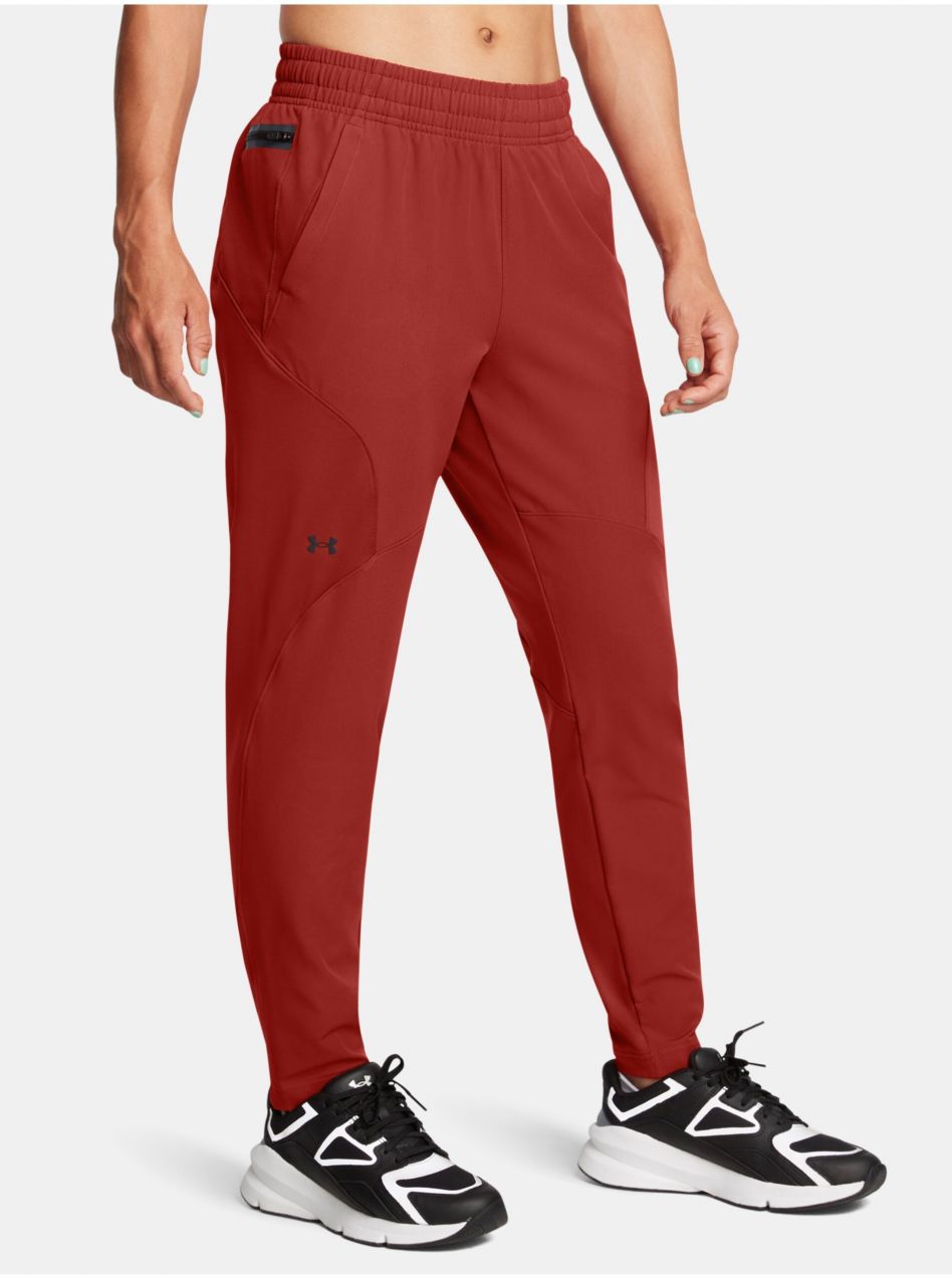 Nohavice a kraťasy pre ženy Under Armour - oranžová