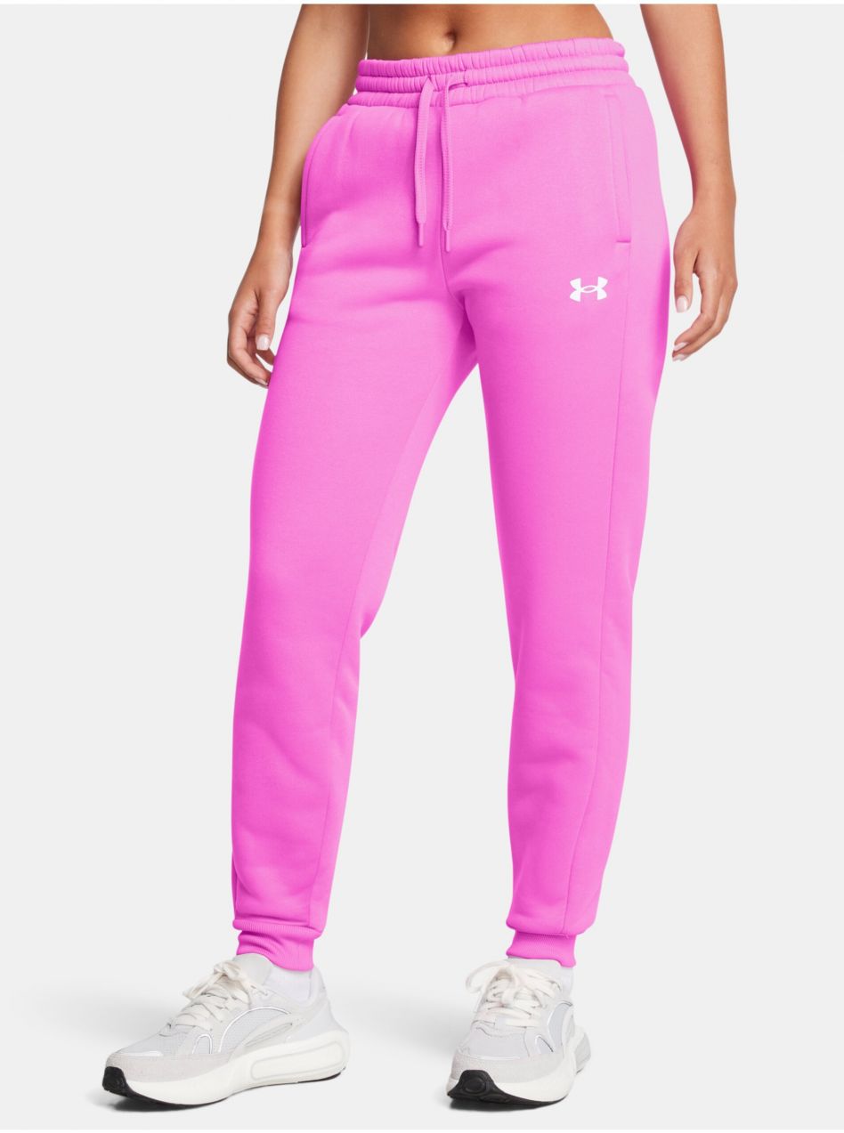 Tepláky pre ženy Under Armour - fialová