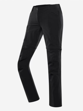 Dámske outdoorové nohavice s odopínacími nohavicami ALPINE PRE NESCA black
