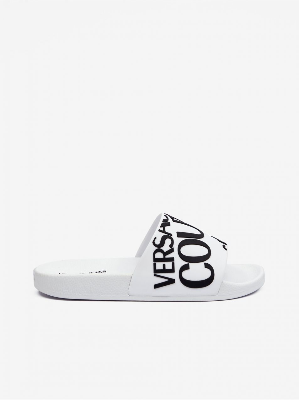 Biele dámske šľapky Versace Jeans Couture Fondo Shelly