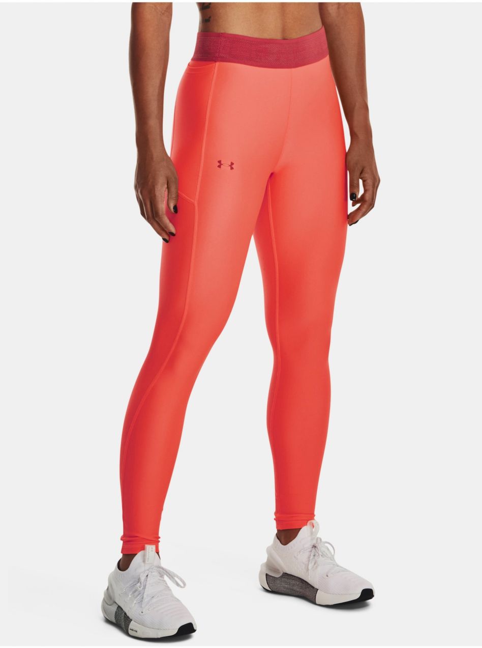 Nohavice a kraťasy pre ženy Under Armour - oranžová
