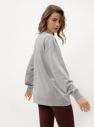 Sivá melírovaná oversize mikina Ivy Park galéria