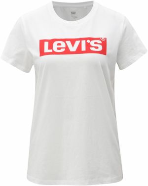 Biele dámske tričko s potlačou Levi's®