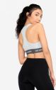 Sivá podprsenka s prekladaným výstrihom Ivy Park galéria