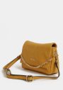 Horčicová crossbody kabelka s odnímateľným popruhom Gionni Primula galéria