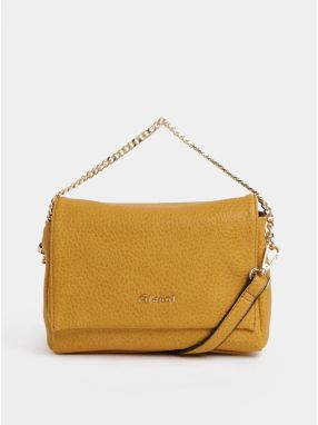 Horčicová crossbody kabelka s odnímateľným popruhom Gionni Primula