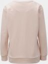Staroružová mikina s potlačou v zlatej farbe DKNY Crew Neck galéria