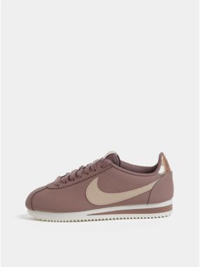 Staroružové dámske kožené tenisky Nike Classic Cortez