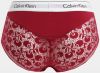 Červené čipkované nohavičky s vysokým pásom Calvin Klein galéria