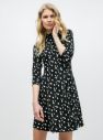 Tmavozelené šaty s leopardím vzorom Dorothy Perkins galéria