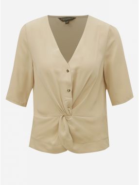 Béžová blúzka Dorothy Perkins