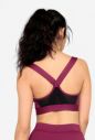 Fialová športová podprsenka s potlačou Ivy Park galéria