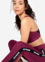 Fialové legíny s čiernym pruhom na nohaviciach Ivy Park galéria