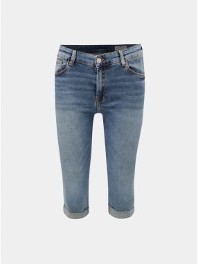 Modré dámske rifľové kraťasy Cross Jeans Adele