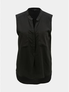 Čierna blúzka s vreckami VERO MODA Erika
