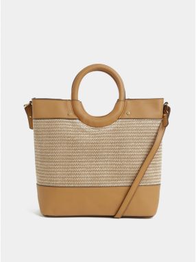 Béžovo–hnedá kabelka Dorothy Perkins