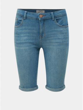 Svetlomodré rifľové regular fit kraťasy Dorothy Perkins