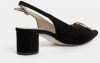 Čierne lodičky v semišovej úprave Dorothy Perkins galéria