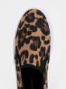 Hnedé slip on s leopardím vzorom Dorothy Perkins galéria