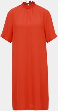 Oranžové šaty Selected Femme Rinna