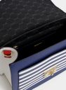 Modrá crossbody kabelka so šatkou ALDO galéria