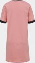 Rúžové šaty s výšivkou adidas Originals Tee galéria