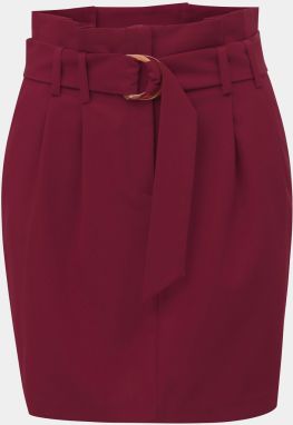 Vínová minisukňa Miss Selfridge