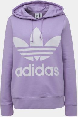 Fialová dámska mikina adidas Originals Trefoil
