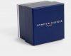 Hodinky s tmavomodrým koženým remienkom Tommy Hilfiger galéria