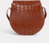 Hnedá crossbody kabelka s krokodýlím vzorom Haily´s Coco galéria