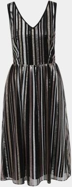 Čierne flitrované šaty Dorothy Perkins