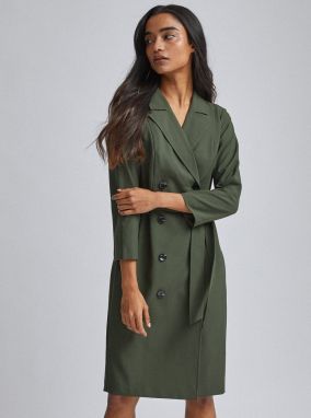 Tmavozelené šaty Dorothy Perkins Petite