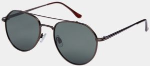 Hnedé slnečné okuliare Jack & Jones