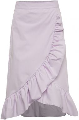 Svetlofialová sukňa s volánmi Miss Selfridge
