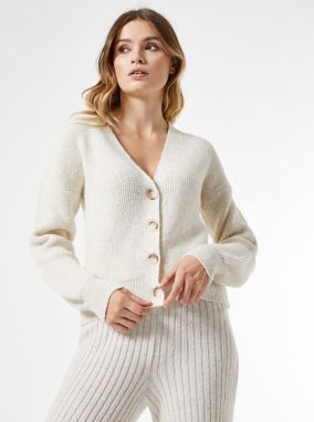 Móda pre plnoštíhle pre ženy Dorothy Perkins - krémová