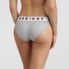 DKNY Intimates Cozy Boyfriend Bikini Heather Grey/ Black/ White galéria