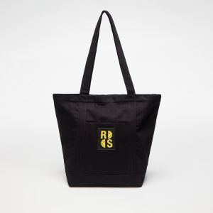 RAF SIMONS RSmiley Denim Tote Bag Black