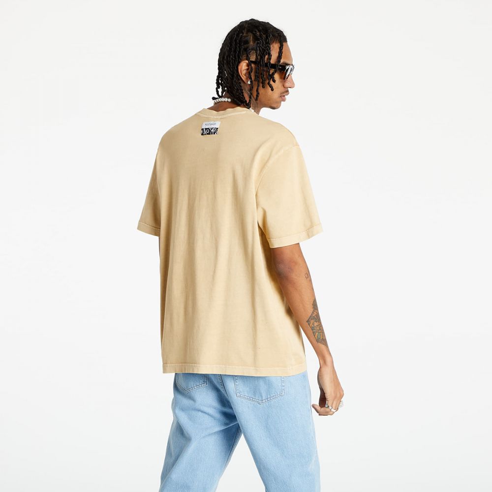Tričko Footshop 10 Years meets Reebok Classics Natural Dye T-Shirt Yellow S
