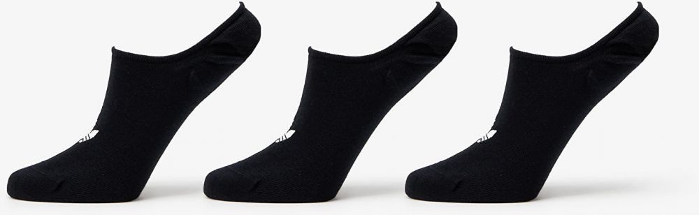 adidas Low Cut Socks 3-Pack Black 40-42