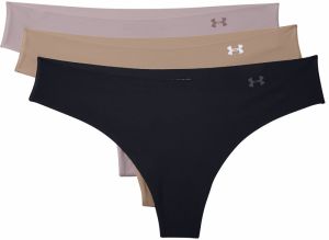 Under Armour PS Thong 3-Pack Black/ Beige/ Graphite