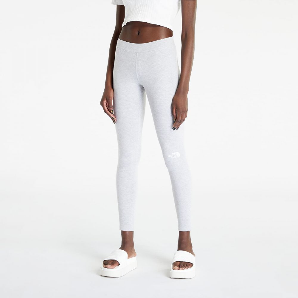 Legíny The North Face W Interlock Cotton Leggings Tnf Light Grey Heather XS