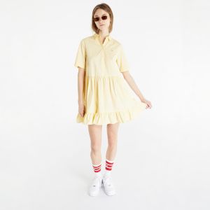 Tommy Jeans Poplin Tiered Ss Shirt Dress Yellow