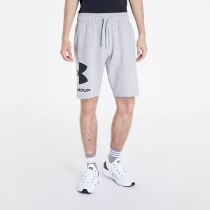 Under Armour Rival Fleece Big Logo Shorts Gray/ Black