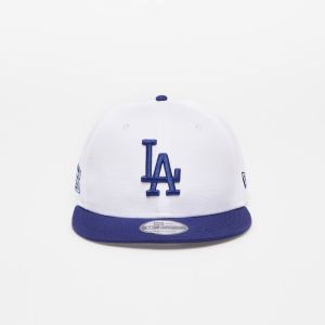 New Era Los Angels Dodgers Crown Patches 9FIFTY Snapback Cap White/ Dark Blue