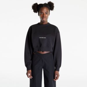 Calvin Klein Jeans Institutional Mock Sweatshirt Black