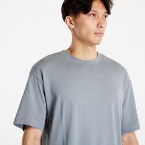 Calvin Klein Jeans Logo Tab Long Length Short Sleeve Tee Overcast Grey