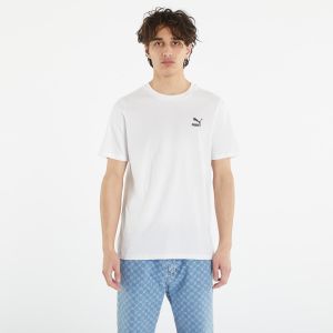 Puma Classics Small Logo Tee Men White